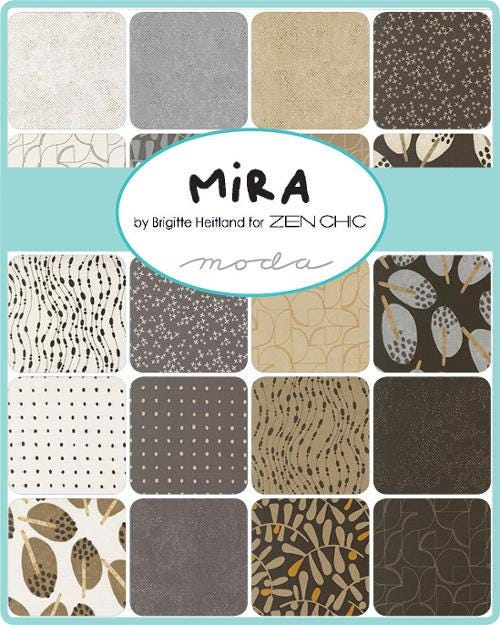 Zen Chic Mira fabrics Layer Cake Moda Fabrics