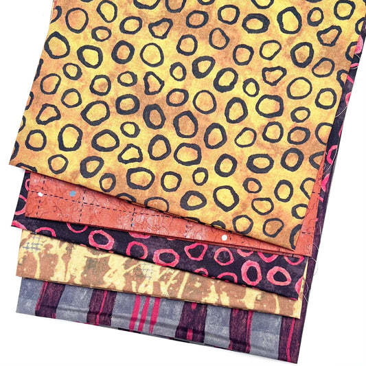 Marcia Derse fabric Five fat quarter bundle Sketchbook 21 Quilting Cotton