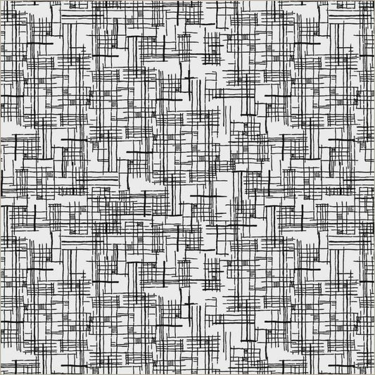 Winding Road fabric Black and White Map Natalie Barnes Windham Fabrics BTHY Quilting Cotton