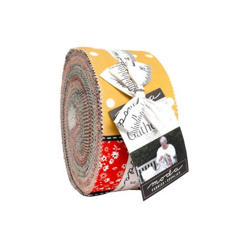 Jen Kingwell Gathered Lollies fabric 40 pc Jelly Roll Moda Fabrics