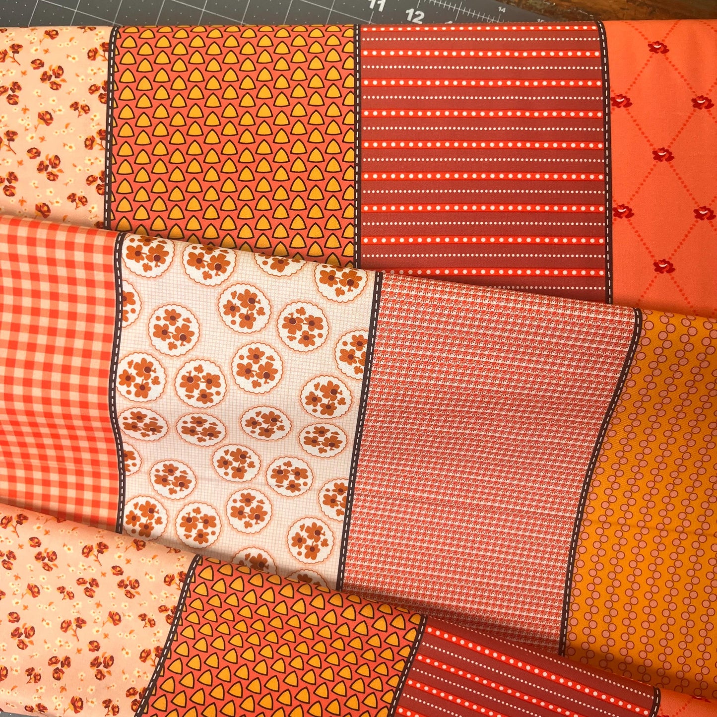 NEW Jen Kingwell Gathered Lollies BTHY quilting cotton fabric 18296 11
