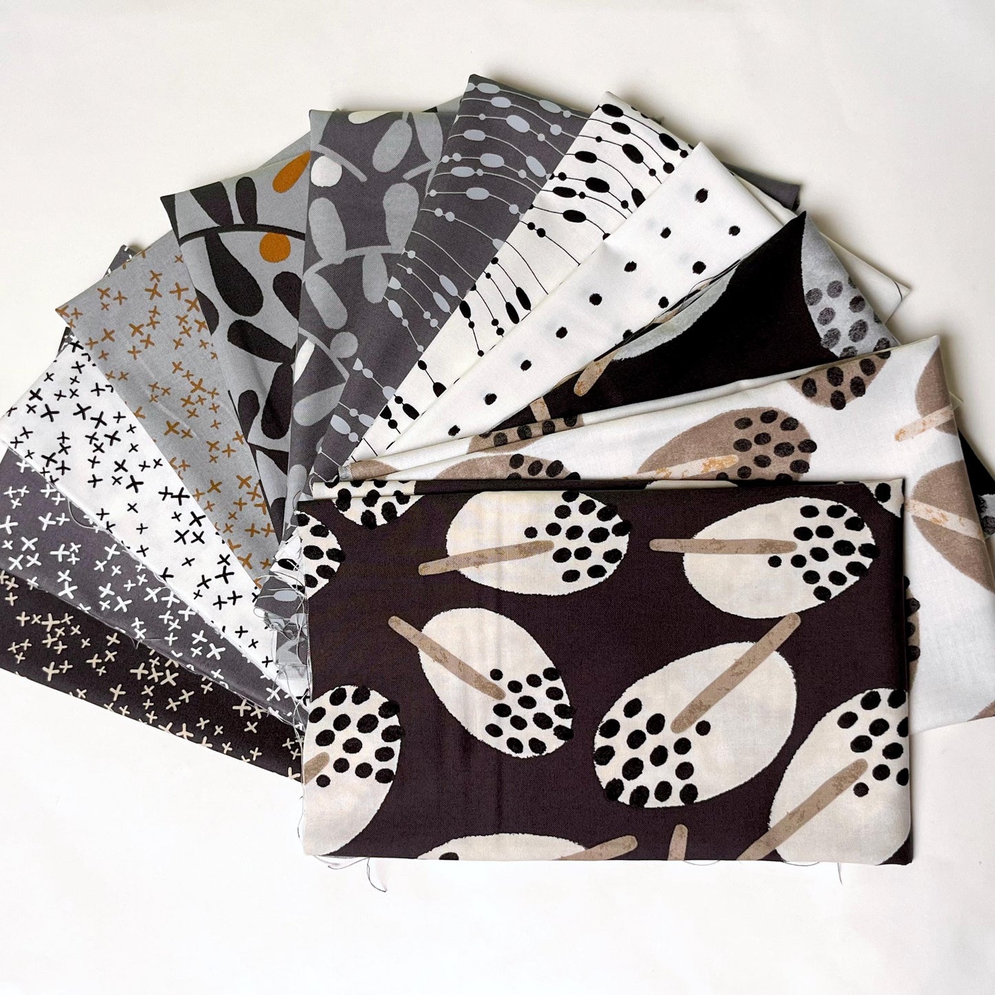 NEW Mira fabrics twelve fat quarters by Zen Chic for Moda Fabrics quilting cotton