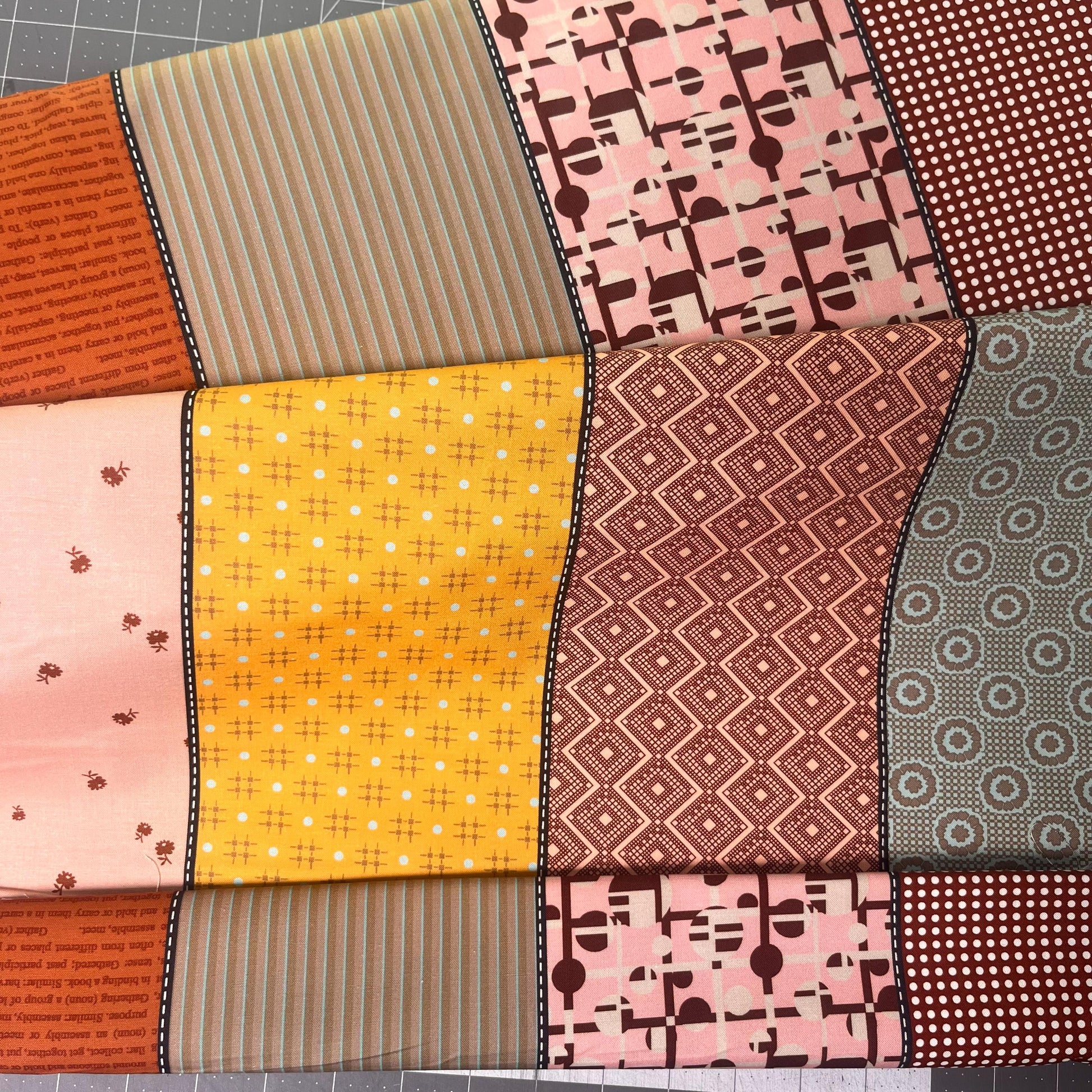 NEW Jen Kingwell Gathered Lollies fabric BTHY Moda quilting cotton 18292 12