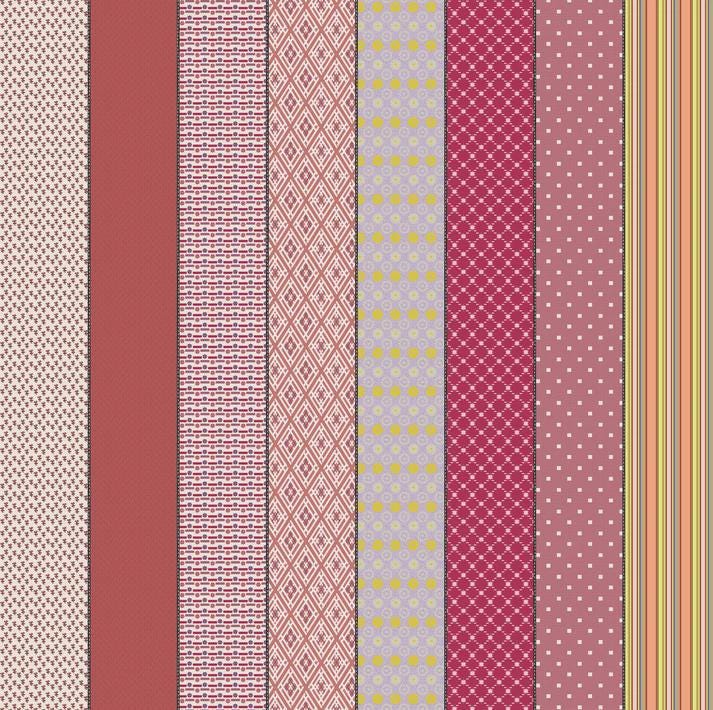 NEW Jen Kingwell Gathered Lollies BTHY quilting cotton fabric 18295 12