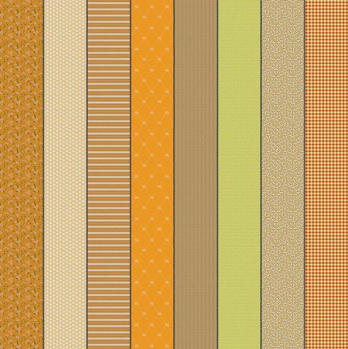 NEW Jen Kingwell Gathered Lollies BTHY quilting cotton fabric 18296 12