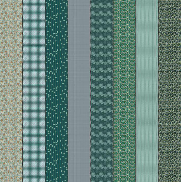 NEW Jen Kingwell Gathered Lollies BTHY quilting cotton fabric 18297 12
