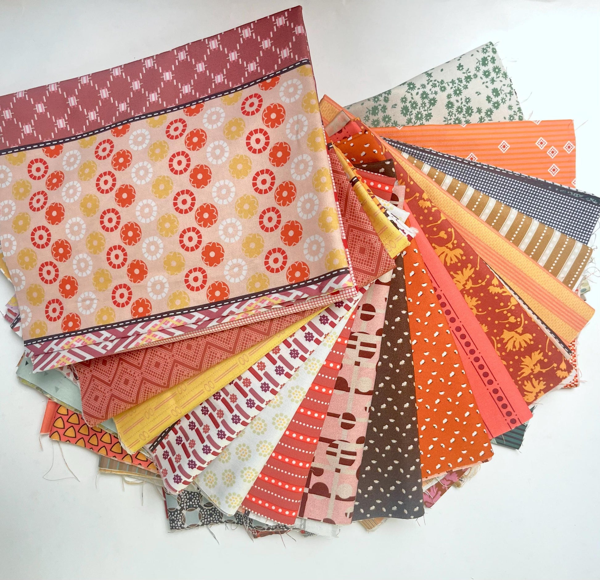 NEW Gathered Lollies fabric bundle sixteen half yards Jen Kingwell for Moda Fabrics quilting cotton