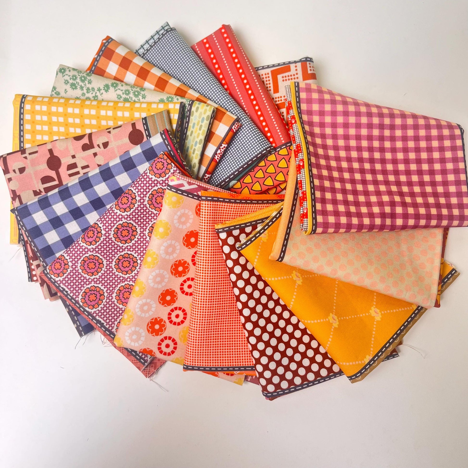 NEW Gathered Lollies fabrics sixteen quarter yards Jen Kingwell for Moda Fabrics quilting cotton
